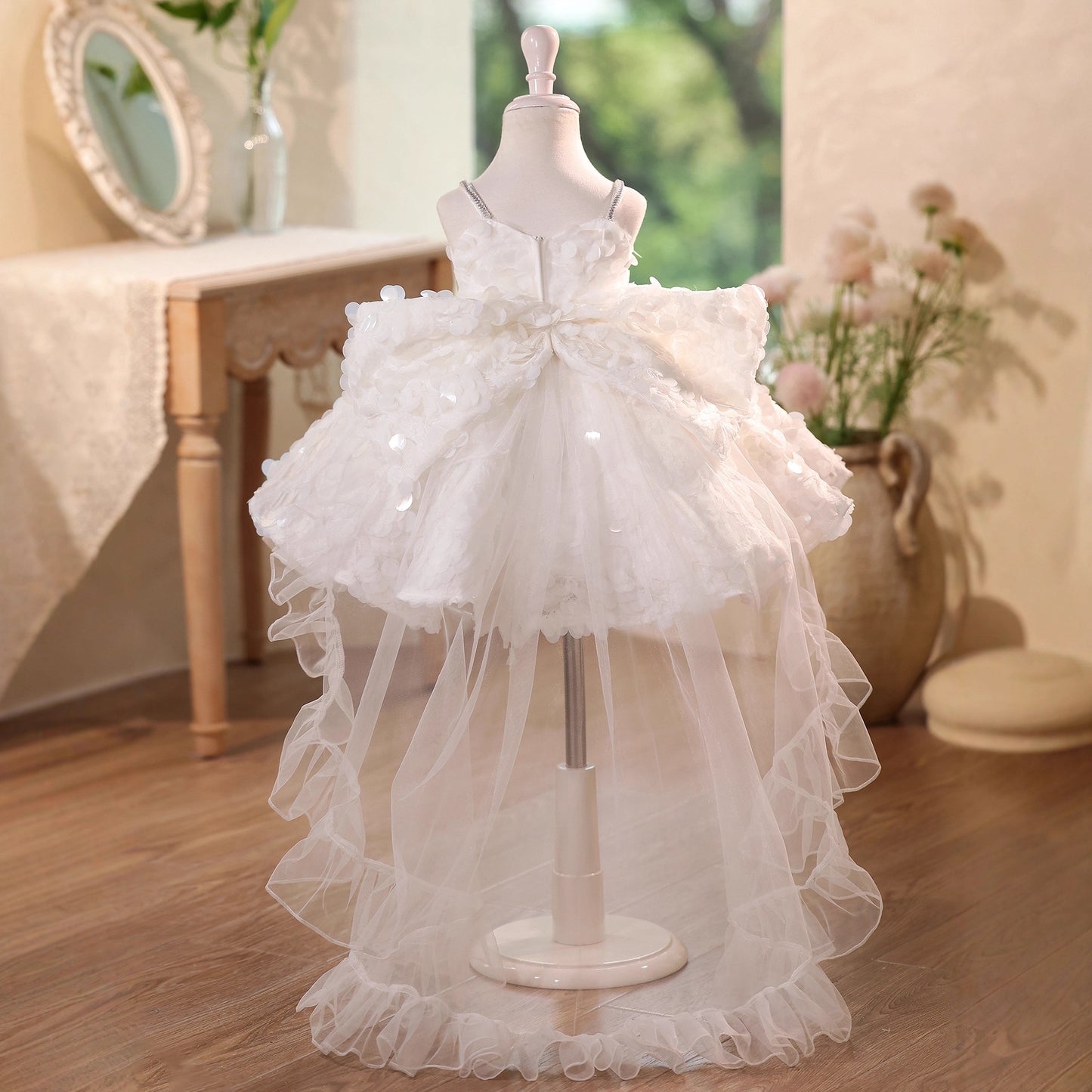 Flower Girl Wedding Girl Catwalk Performance Princess Dress