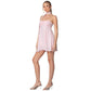 Fashion Slim Fit Pleated Tube Top Dress