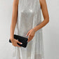 Women's Fashion Sequin Shiny Sleeveless Pullover Dress