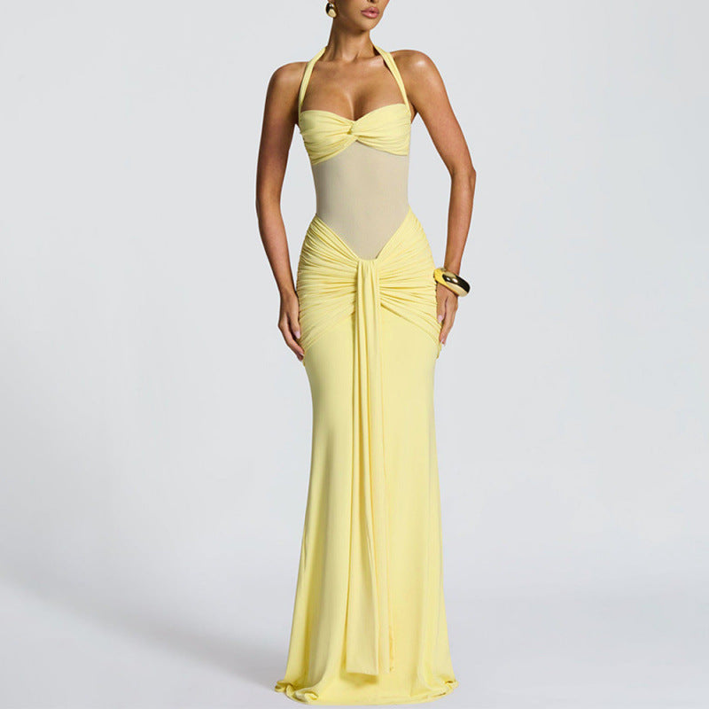 Lady Temperament Personalized Hip Bag Dress
