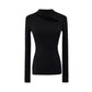 Sweater Middle Collar Halter Top