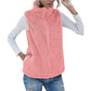 European And American Coat Loose Plaid Fur Cardigan
