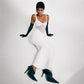 Low-cut Slim-fit Flattering Sling Dress