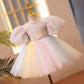 Robe pour enfant, robe de princesse, robe de demoiselle d'honneur, mariage, petite fille, jupon