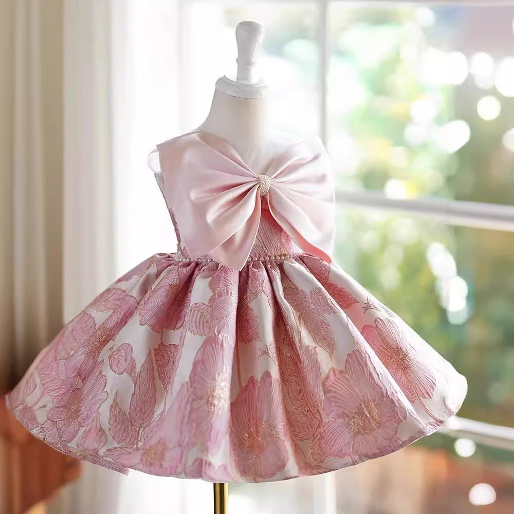 Senior Girl Piano Performance Costume Princess Dress