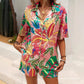 Hawaiian Style Short Sleeve Shirt Shorts Suit