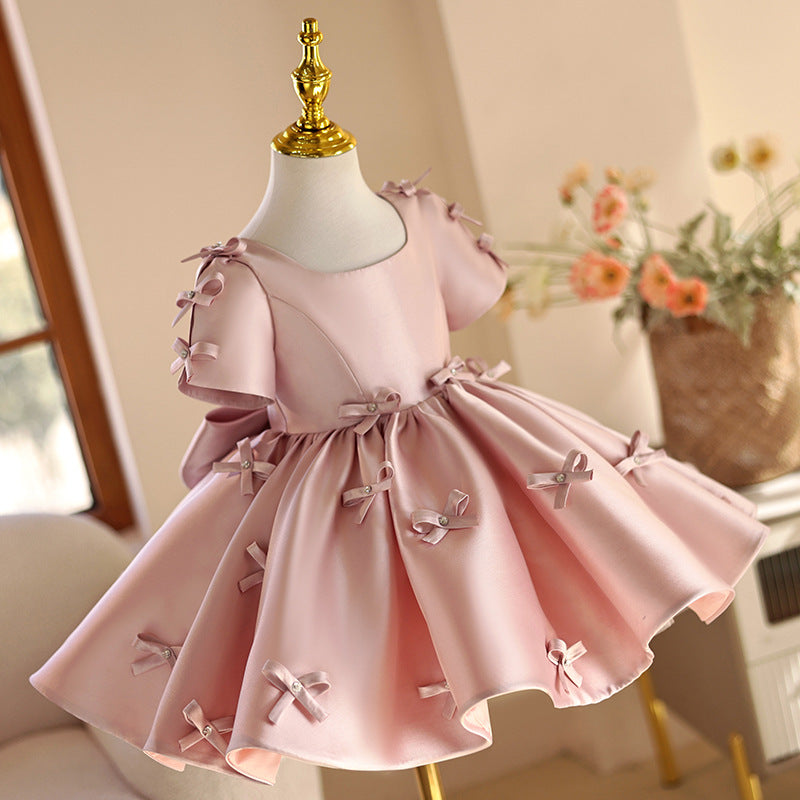 Robe de soirée pour petite fille, anniversaire, année complète