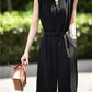Elegant Pure Color Slimming Jumpsuit For Women