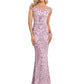 European And American Slim Elastic Fishtail Banquet Evening Dress