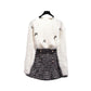 Women's Sweater Skirt Two-piece Suit Gas Suit