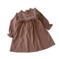 Ruffled Long Sleeve Girl Princess Skirt