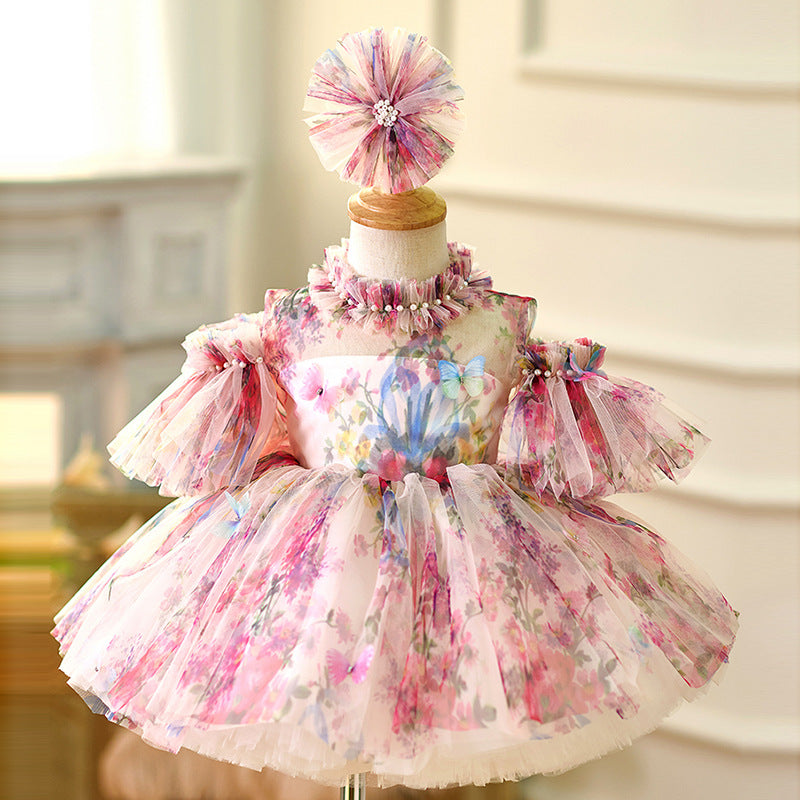 Robe de fête pour fille d'un an, robe de princesse