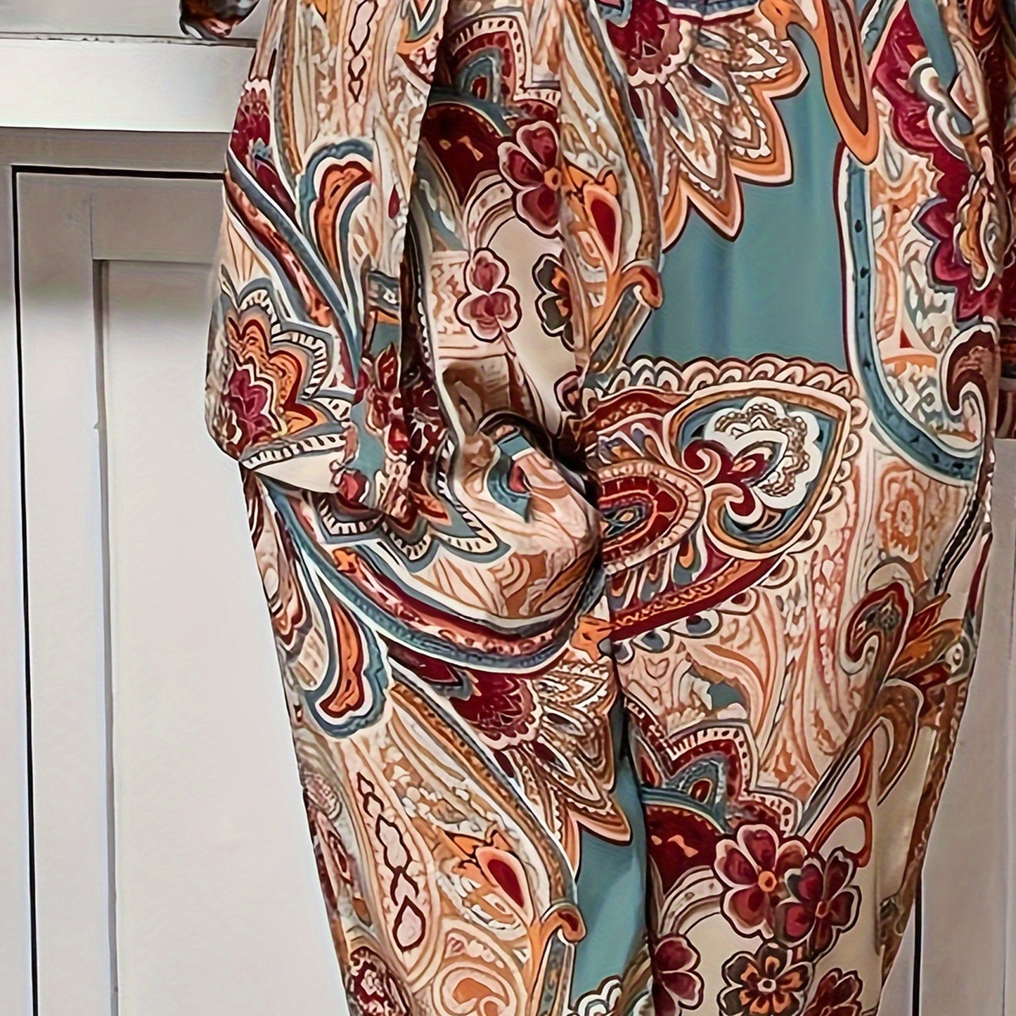 Women's Retro Fashion Elegant Comfort Printing Suit