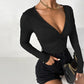 Minority Simple Design Slim Top For Women