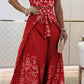 Ethnic Style Halter Top Wide Leg Pants Suit