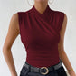 Women's Elegant Solid Color Fashion T-shirt