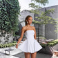 European And American Girls Color Tube-top Dress