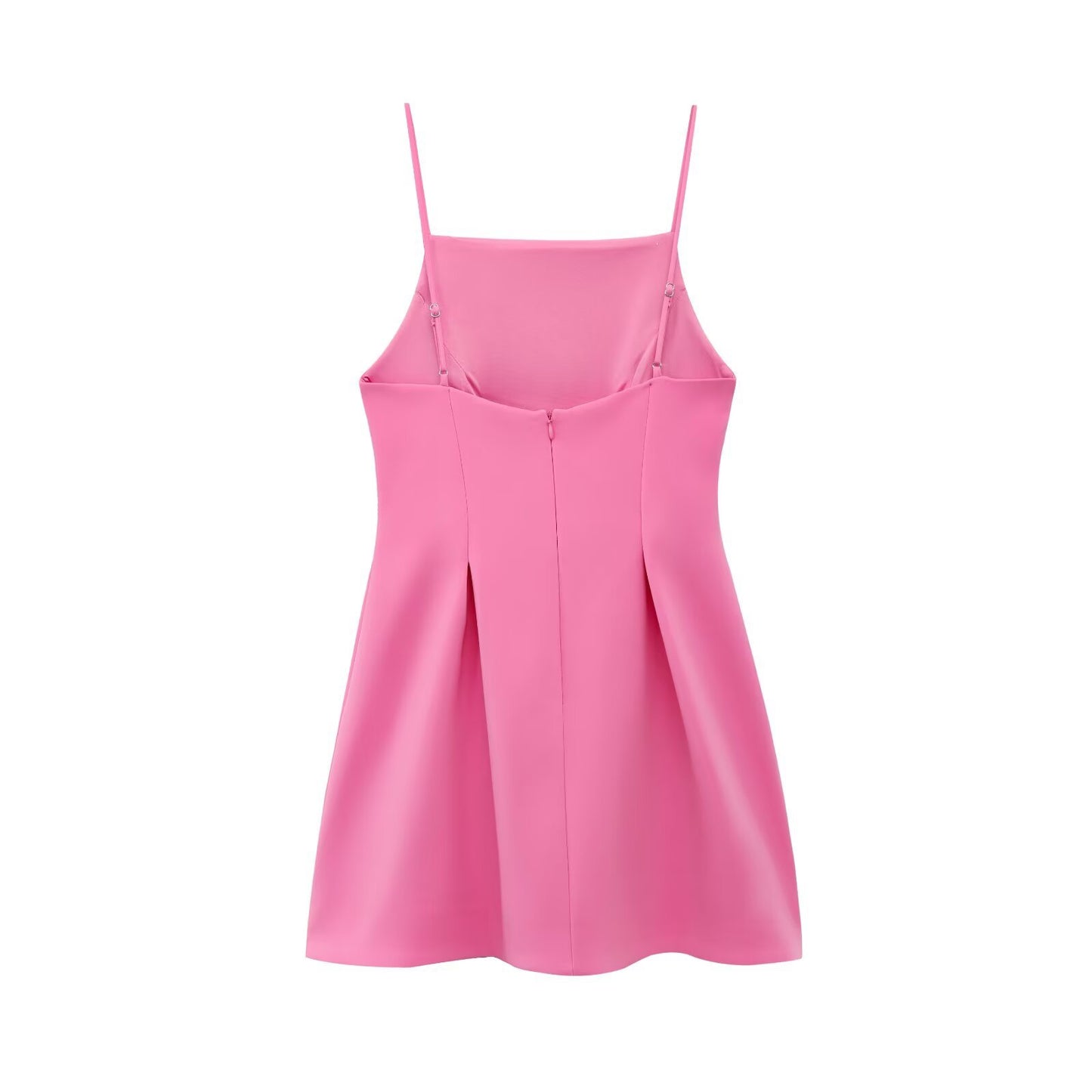 European And American Style Pleated Short Version Dress