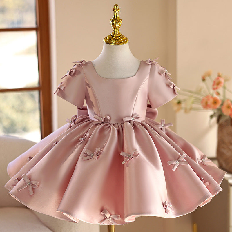 Robe de soirée pour petite fille, anniversaire, année complète