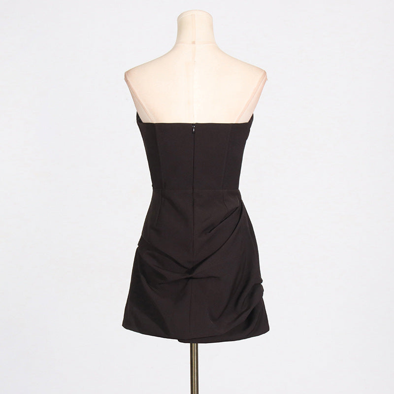 Trendy High Sense Of Design Temperament Skirt