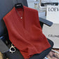 Large V-neck Loose Slimming Inner Wear Sleeveless Sweater Vest