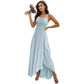 Women's Color All-matching Single Strap Waist-tight Dress