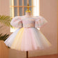Robe pour enfant, robe de princesse, robe de demoiselle d'honneur, mariage, petite fille, jupon