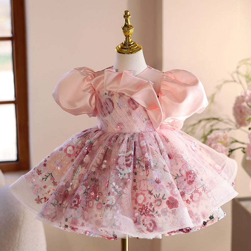 Robe de princesse de luxe haut de gamme et abordable pour enfants