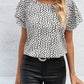 Spring And Summer New Fashion Print Top