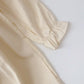 Ruffled Long Sleeve Girl Princess Skirt