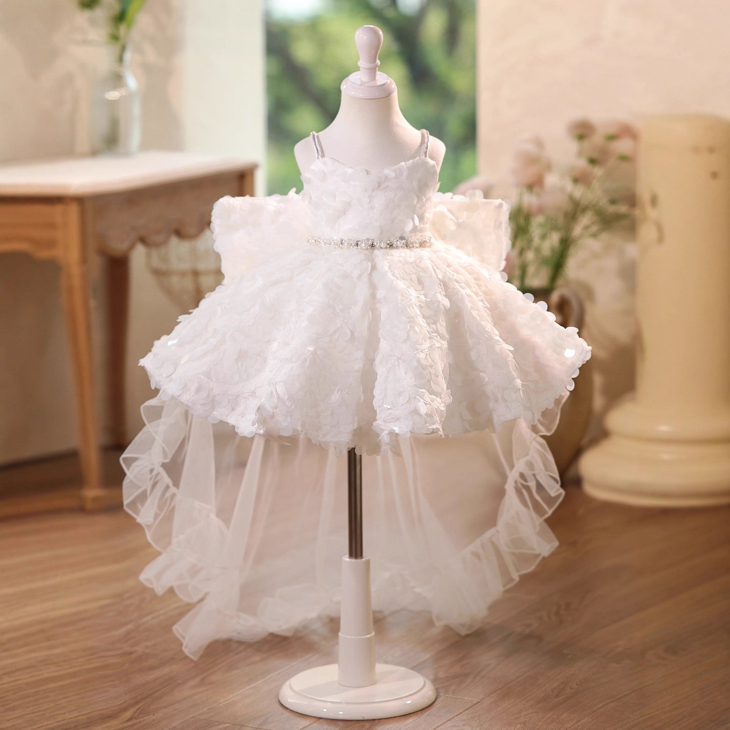 Flower Girl Wedding Girl Catwalk Performance Princess Dress