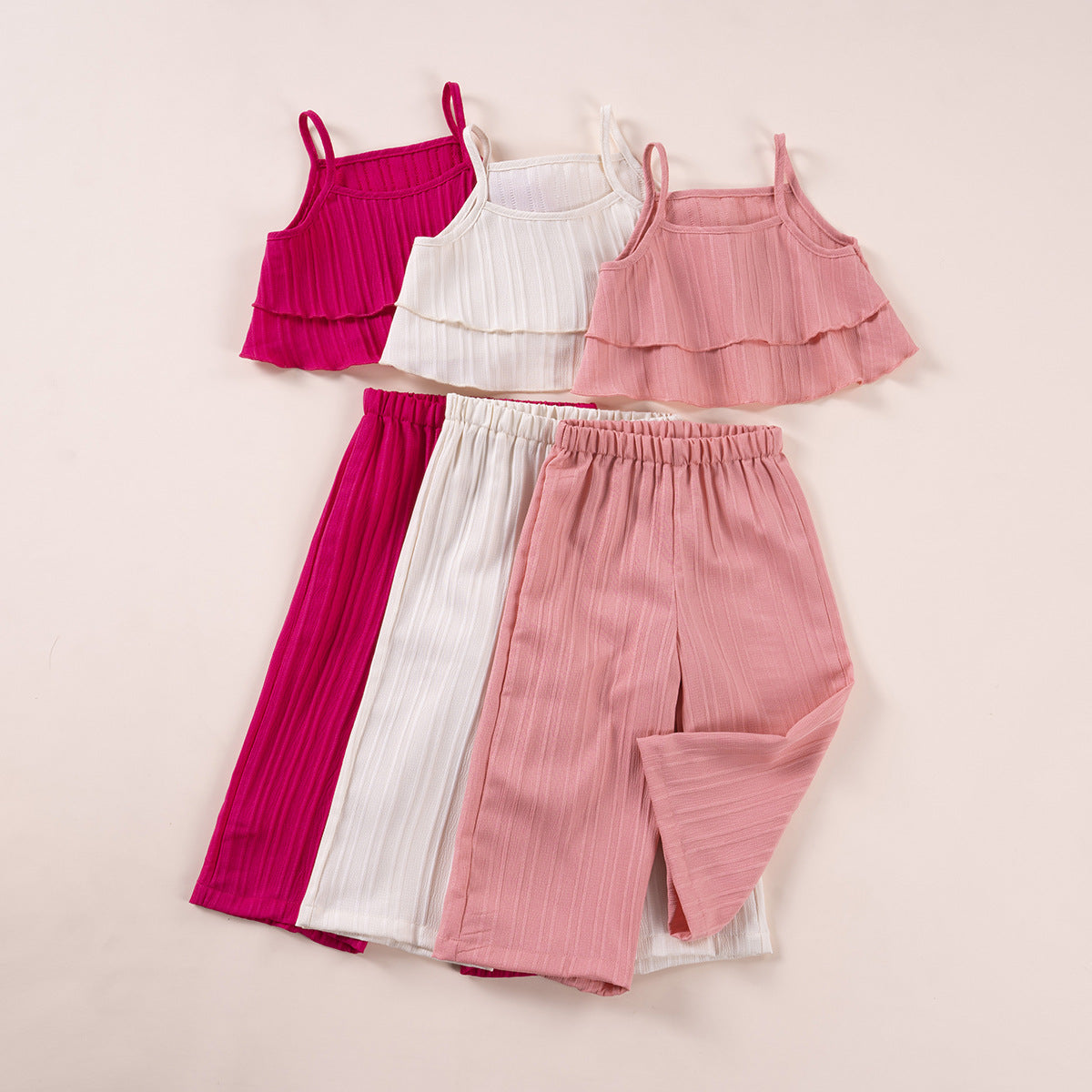 Ensemble deux pièces HAILANG pour fille, pantalon décontracté et mignon