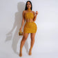 Fashion Tube Top Package Hip Skirt