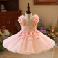 Robe de mariée pour fille de fleur, robe de princesse haut de gamme pour enfants