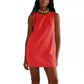Women's Round Neck Sleeveless Backless Dress Casual