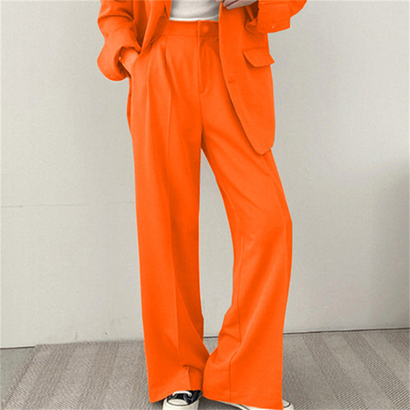 Pink Suit Jacket Spring Autumn Women's Design Sense Niche