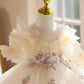 Robe de princesse d'anniversaire pour filles d'un an, robe de célébration de style occidental, défilé de piano, performance