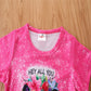 Summer Girls' Children Suit Summer Short Sleeve Shorts