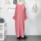 Spring And Summer New Headscarf Robe Two-piece Set