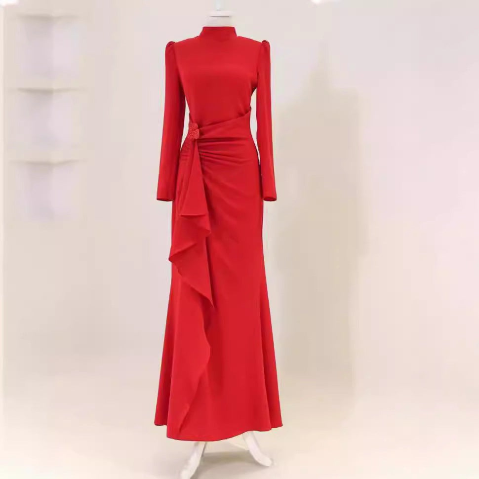 Concevoir une robe à fleurs en trois dimensions