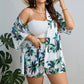 Top Drawstring High Waist Shorts