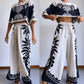 Women's New Fashion Casual Short Sleeve Suit