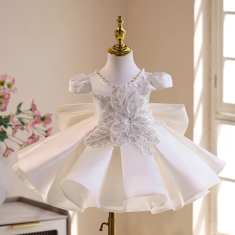 Light Luxury Costume Flower Girl Wedding Dress Princess Skirt