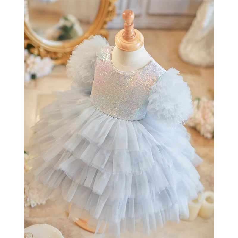 Baby Girl's Birthday Pettiskirt Dress