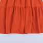 V-neck Elegant Stitching Short Sleeve Dress Tight Waist French Style
