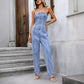 Women's Sling Denim Jumpsuit