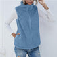 European And American Coat Loose Plaid Fur Cardigan
