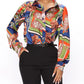 Women's Fashion Casual Long Sleeve Shirt Top