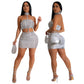 Fashion Tube Top Package Hip Skirt