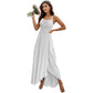 Women's Color All-matching Single Strap Waist-tight Dress